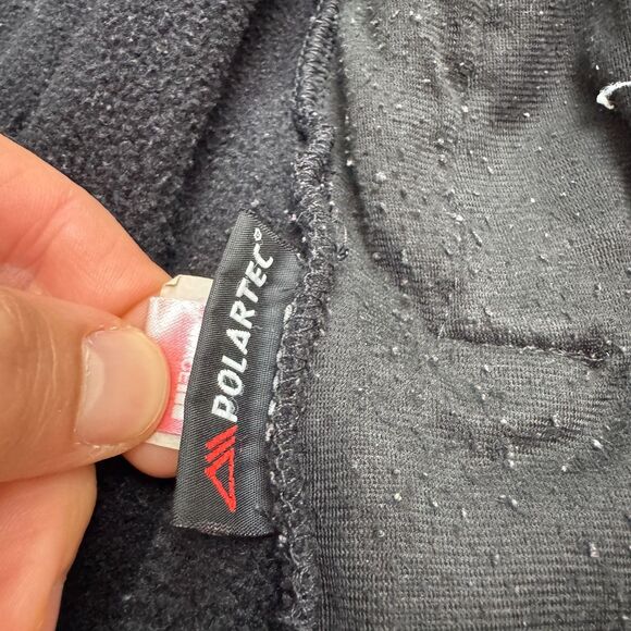 The North Face Y2K Denali Polartec Jacket Kid Boys XL Black Gray Fleece Outdoor - Picture 8 of 14